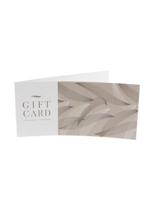 Gift Card DESIGN - Beige - 12 stuks