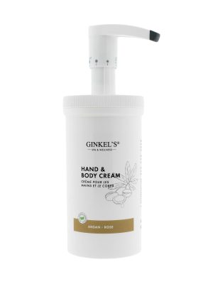 Ginkel’s Hand & Body Cream - Argan & Rose Maroc - 500 ml