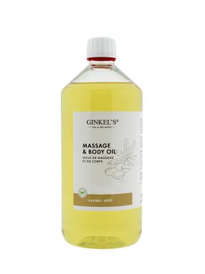 Ginkel’s Massage & Body Oil - Argan & Rose Maroc - 1000 ml