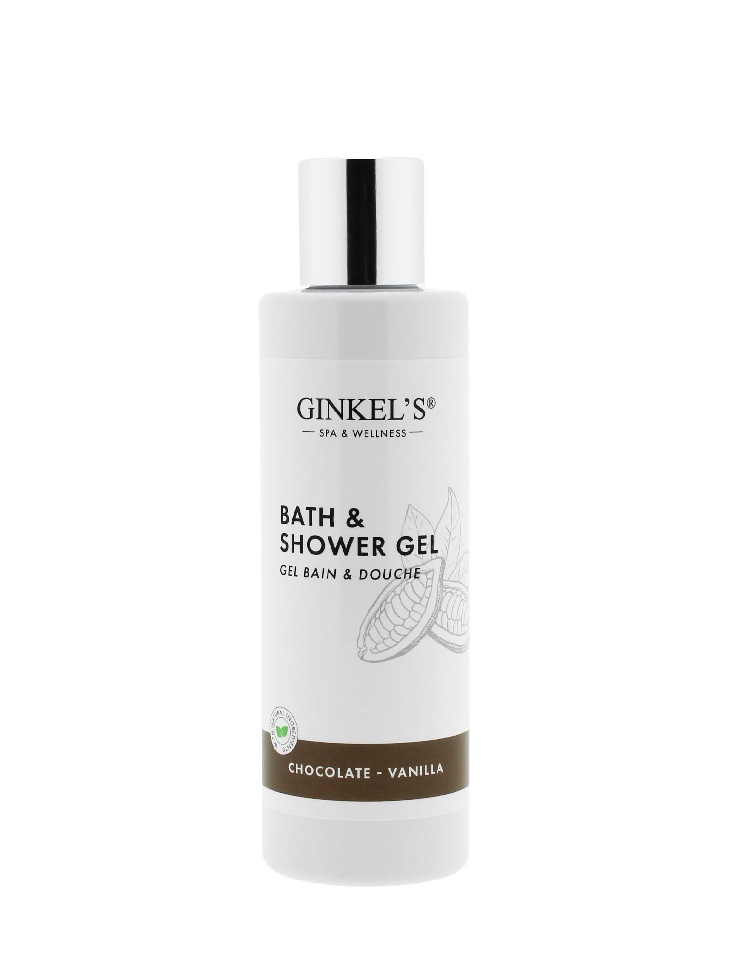 Ginkel’s Bath & Shower Gel - Chocolate & Vanilla - 200 ml