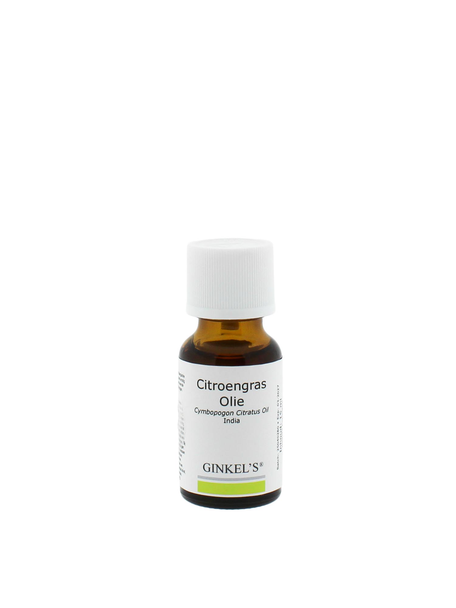 Ginkel's Etherische Olie - Citroengras - 15 ml
