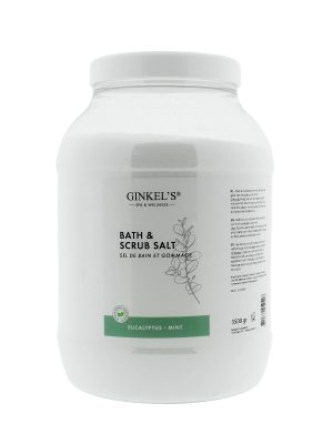 Ginkel’s Bath & Scrub Salt - Eucalyptus & Mint - 3500 gram