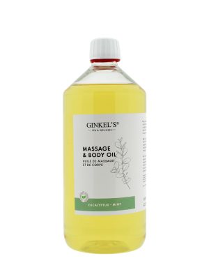 Ginkel’s Massage & Body Oil - Eucalyptus & Mint - 1000 ml