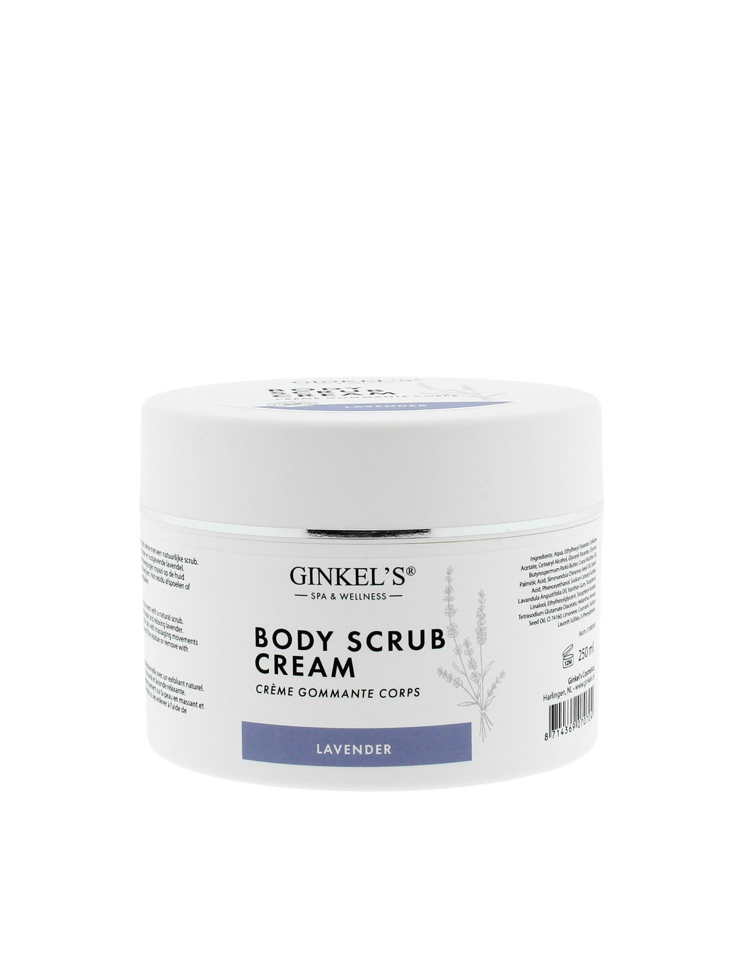 Ginkel’s Body Scrub Cream Lavender - 250 ml