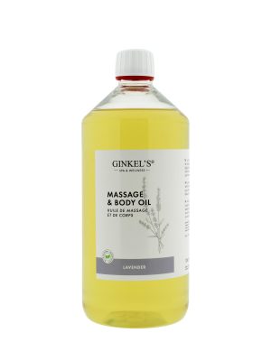 Ginkel’s Massage & Body Oil - Lavender - 1000 ml