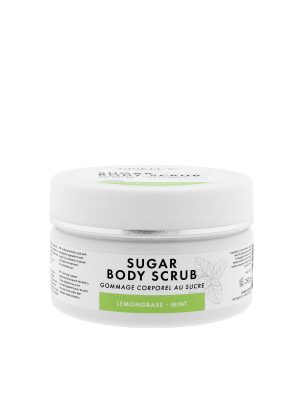 Ginkel’s Butter & White Sugar Body Scrub - Lemongrass & Mint - 250 gram