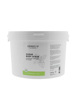 Ginkel’s Butter & White Sugar Body Scrub - Lemongrass & Mint - 2500 gram