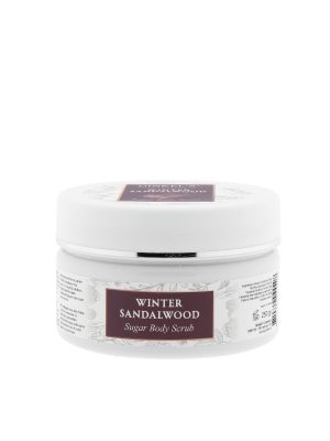 Ginkel’s Sugar Body Scrub - Sandalwood - 250 gram