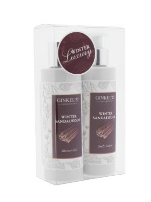 Ginkel’s Spa Gift Set - Sandalwood - 2 x 200 ml