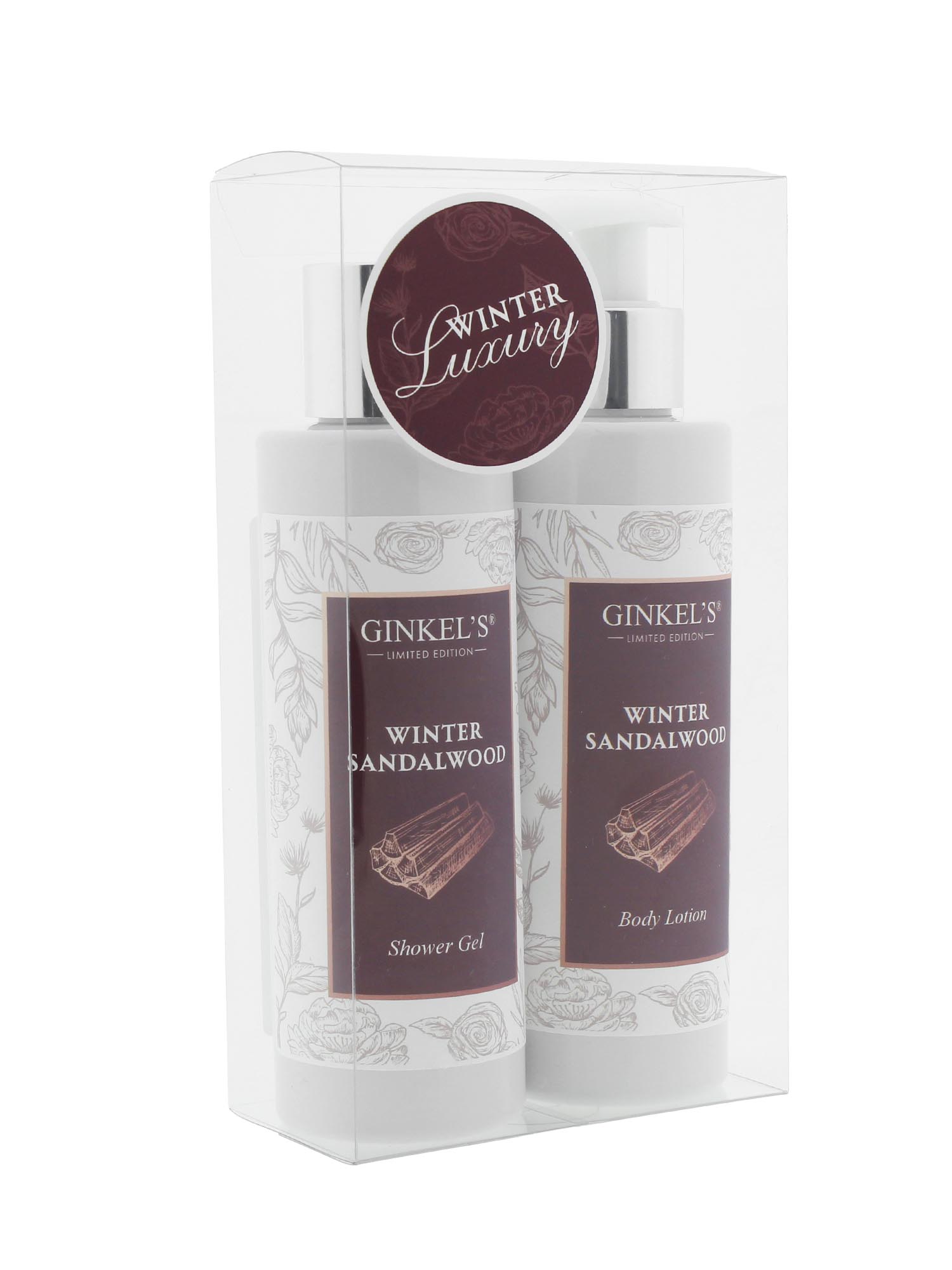 Ginkel’s Spa Gift Set - Sandalwood - 2 x 200 ml