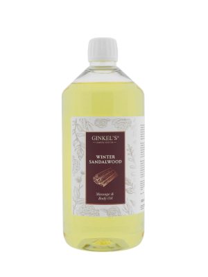 Ginkel’s Massage & Body Oil - Sandalwood - 1000 ml