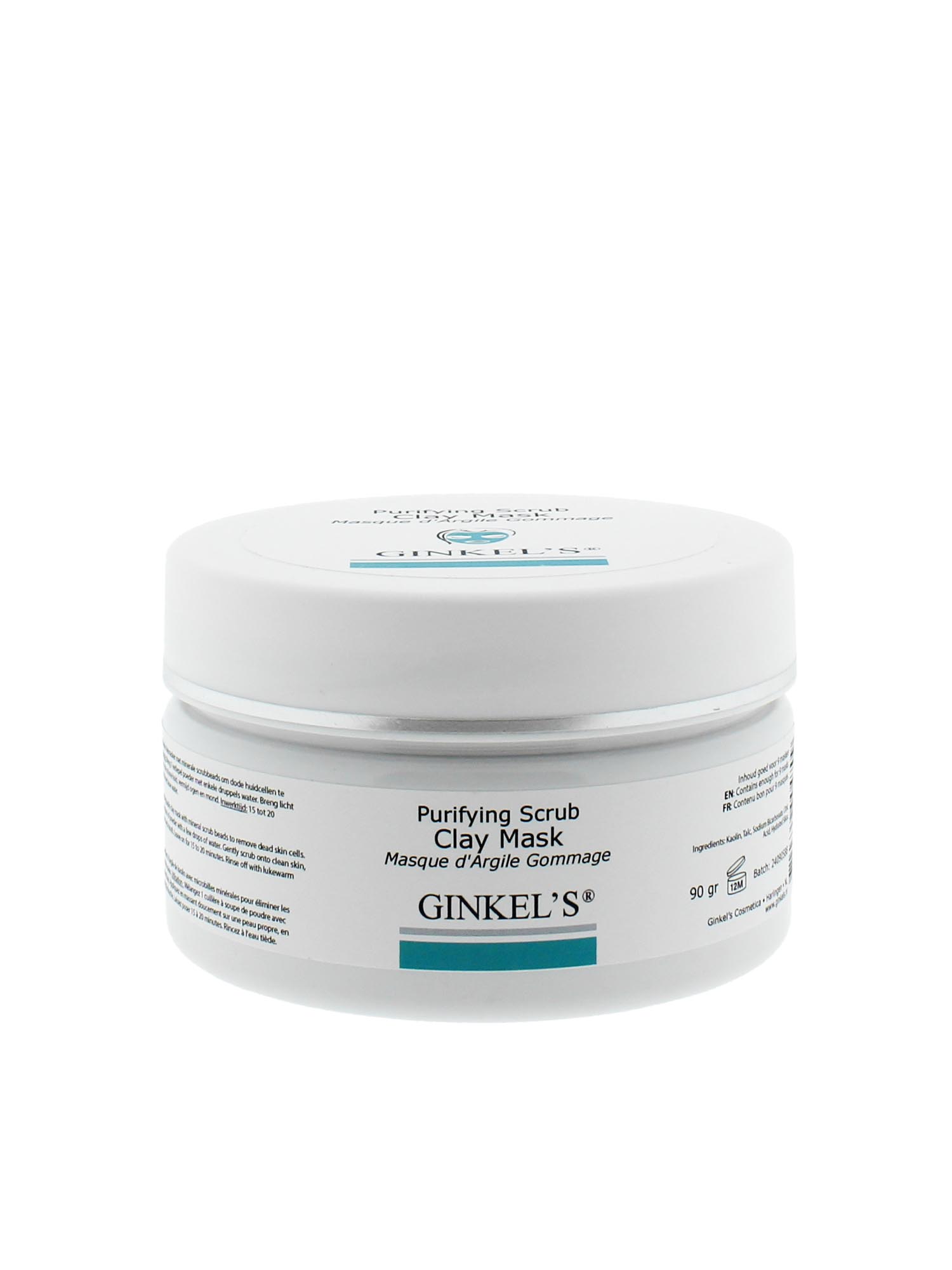 Ginkel’s Purifying Scrub Clay Mask - 90 gram