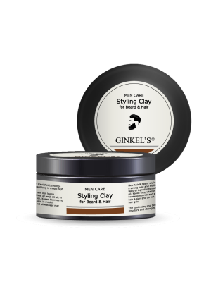 Ginkel’s Men Care - Hair & Beard Styling Clay 100 gr
