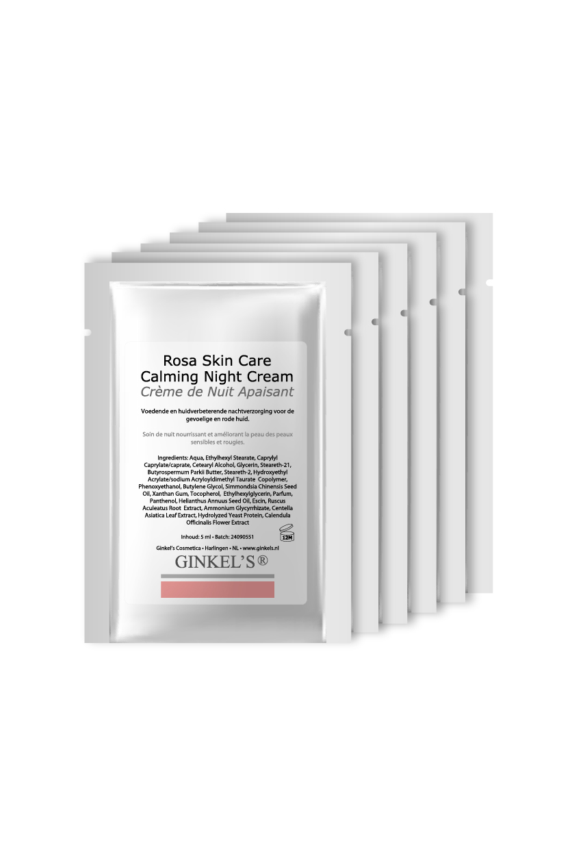 Ginkel’s Rosa Care – Night Cream – 6 x 5 ml Sachets - Afbeelding 2