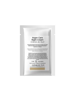 Ginkel’s Argan Care – Night Cream – 6 x 5 ml Sachets