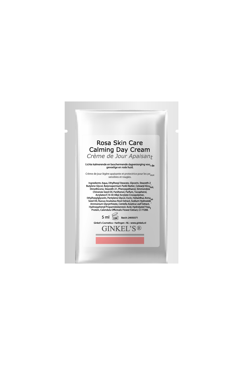Ginkel’s Rosa Care – Day Cream – 6 x 5 ml Sachets
