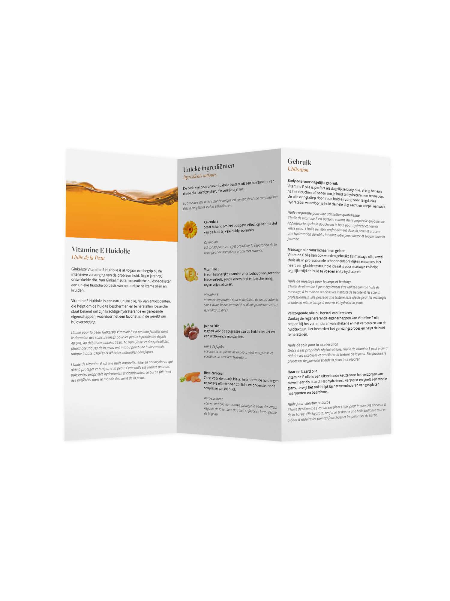 Ginkel’s Vitamine E Huidolie – 6 Folders - Afbeelding 2