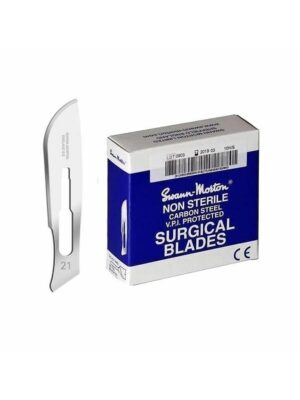 Swann Morton Mesjes - Blauw - Niet steriel - Nr.21 - 100 stuks